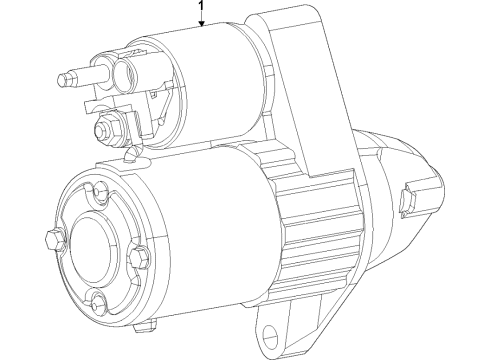 2022 Ram ProMaster City Starter Diagram 2 - Thumbnail