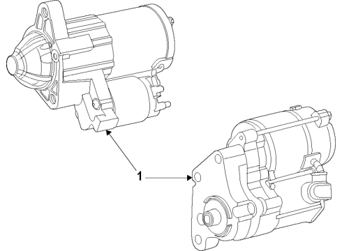 2022 Dodge Challenger Starter Diagram 5 - Thumbnail