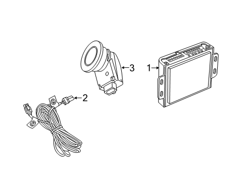 2022 Dodge Challenger Electrical Components Diagram 2 - Thumbnail