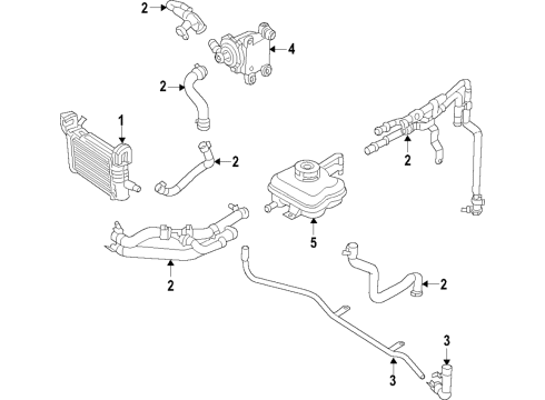 2021 Dodge Charger Cooling System, Radiator, Water Pump, Cooling Fan Diagram 7 - Thumbnail