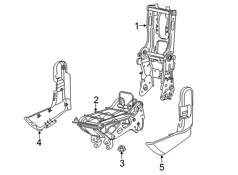 2022 Chrysler Voyager Tracks & Components Diagram 3 - Thumbnail