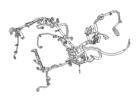 2023 Ram ProMaster 2500 Wiring Harness Diagram
