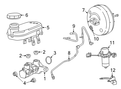 2022 Ram ProMaster 2500 Dash Panel Components Diagram