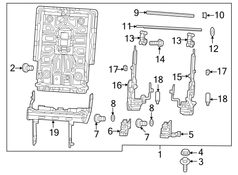 2022 Jeep Wagoneer Third Row Seats Diagram 5 - Thumbnail