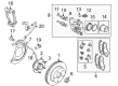 Ram Brake Pad Diagram - 68334863AB