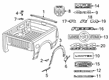 Ram Mud Flaps Diagram - 82215490AD