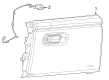 Jeep Glove Box Diagram - 6PL991A5AG