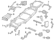 Jeep Fuel Tank Skid Plate Diagram - 68425479AB