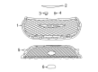 2024 Chrysler Voyager Grille Diagram - 6WF63DX8AB
