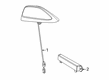 Ram Antenna Diagram - 68483895AA