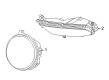 Chrysler 300 Fog Light Diagram - 68228884AF