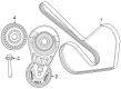 Dodge Hornet Drive Belt Diagram - 68428079AA