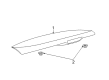 Dodge Durango Spoiler Diagram - 68519100AA