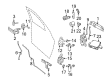 Ram 2500 Door Hinge Diagram - 68058518AC