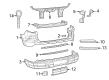 2023 Jeep Grand Cherokee Bumper Diagram - 68580796AA