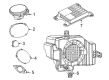 Jeep Wagoneer L Car Speakers Diagram - 68517688AA