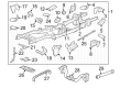 Ram Front Cross-Member Diagram - 68223429AC