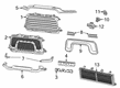 Ram 2500 Grille Diagram - 68531621AA