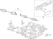Ram Intermediate Shaft Diagram - 68567787AA