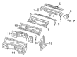 Jeep Wrangler Dash Panels Diagram - 68582161AA