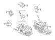 2022 Dodge Challenger Automatic Transmission Shift Levers Diagram - 4670717AF