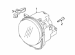Jeep Renegade Headlight Diagram - 68647342AA