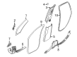 2020 Jeep Compass Weather Strip Diagram - 68339990AA