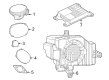 Jeep Grand Cherokee L Car Speakers Diagram - 68459302AA