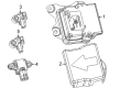 Jeep Wagoneer Air Bag Control Module Diagram - 68425814AF