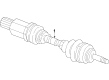 Jeep Cherokee Axle Shaft Diagram - 68584175AA