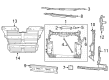 Jeep Radiator Support Diagram - 68543795AA