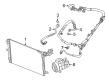 Jeep Wrangler A/C Compressor Diagram - 68481137AC