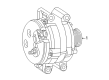 Jeep Grand Cherokee Alternator Diagram - 68412560AB