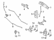 2020 Ram 2500 Door Lock Cylinder Diagram - 68440833AA