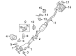 Jeep Gladiator Muffler Diagram - 68546125AA