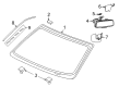 Ram 4500 Car Mirror Diagram - 68293658AA