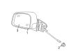 2022 Jeep Grand Cherokee WK Car Mirror Diagram - 68524916AA
