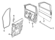 2018 Ram ProMaster City Weather Strip Diagram - 68400038AA