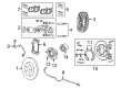 Dodge Durango ABS Control Module Diagram - 68622381AA