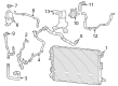 Jeep Compass Radiator Diagram - 68453306AA