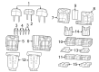 2022 Jeep Grand Cherokee L Armrest Diagram - 6PL602X7AE