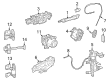 Jeep Grand Cherokee L Window Regulator Diagram - 68499667AA