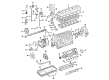 Ram Timing Cover Gasket Diagram - 68700302AA