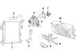 2022 Ram 1500 Classic Radiator Hose Diagram - 68571918AA