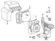 Dodge Hornet ABS Control Module Diagram - 68606854AA