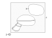2022 Dodge Challenger Car Mirror Diagram - 6WA35DX8AB