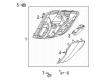 2020 Chrysler Voyager Dome Light Diagram - 68370833AA
