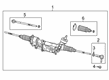 Ram Rack And Pinion Diagram - 68585099AA
