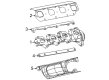 2022 Jeep Grand Cherokee L Exhaust Heat Shield Diagram - 68480064AA