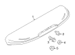 Jeep Renegade Spoiler Diagram - 7ED53TZZAA